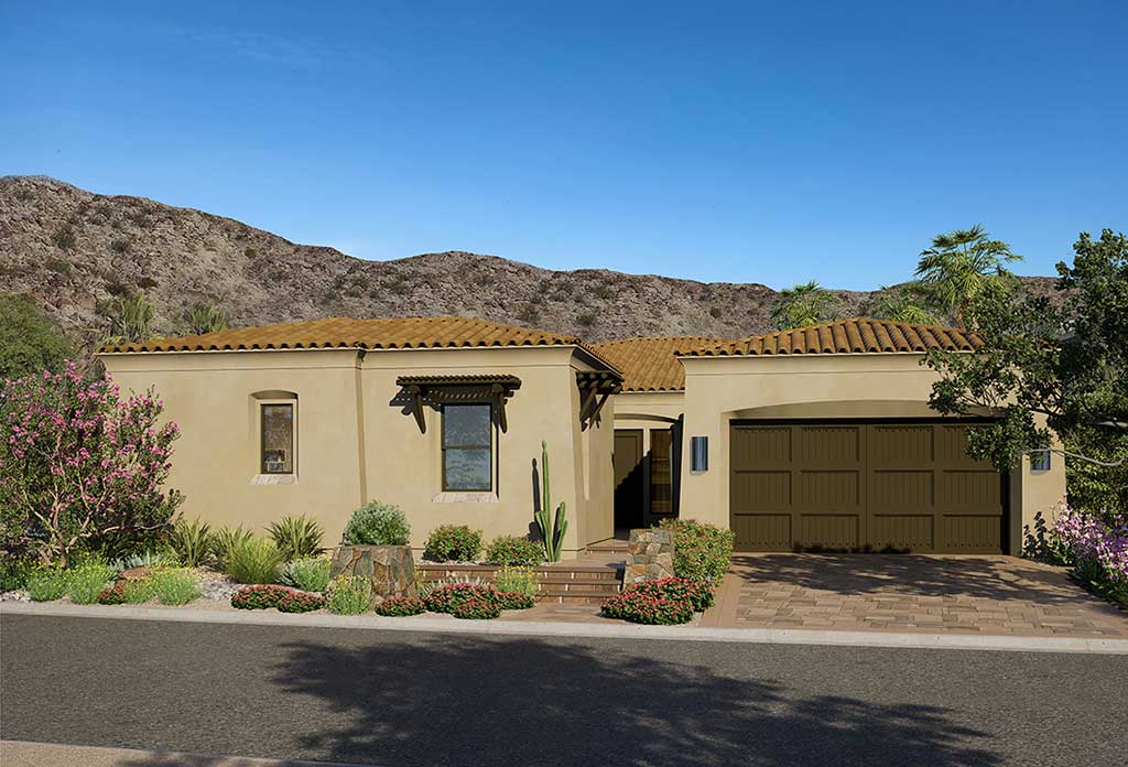 Desert Creek elevation plan 2XR.